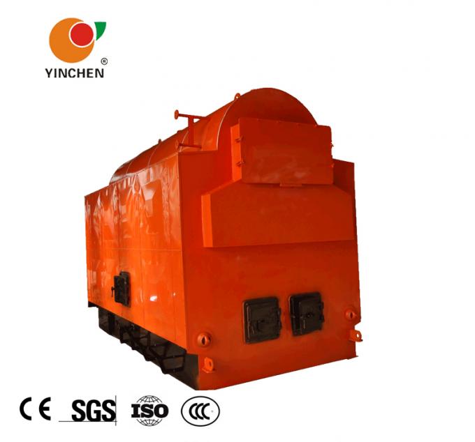 Wood Or Coal Fired Steam Boiler , Moving Grate Boiler 0.7 -1.25 Mpa Pressure