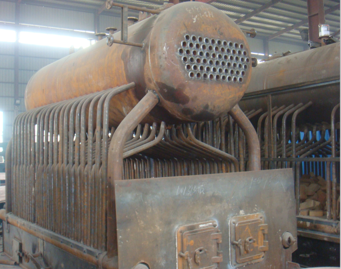 Wood Or Coal Fired Steam Boiler , Moving Grate Boiler 0.7 -1.25 Mpa Pressure