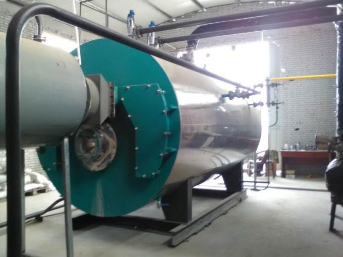 High Efficiency Light Oil Fired Heating Boilers For Dry Cleaning Machine 4000kg/H