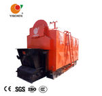 Horizontal Biomass Fired Steam Boiler , Wood Fired Hot Water Boiler 1-20 T/H Rated Output