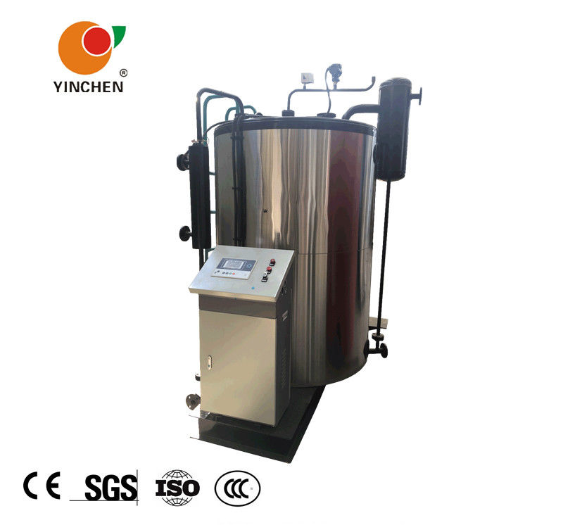 Vertical Fuel Gas Oil Fired Steam Boiler Yinchen LSS 500kg 1000kg 2000kg 4000kg