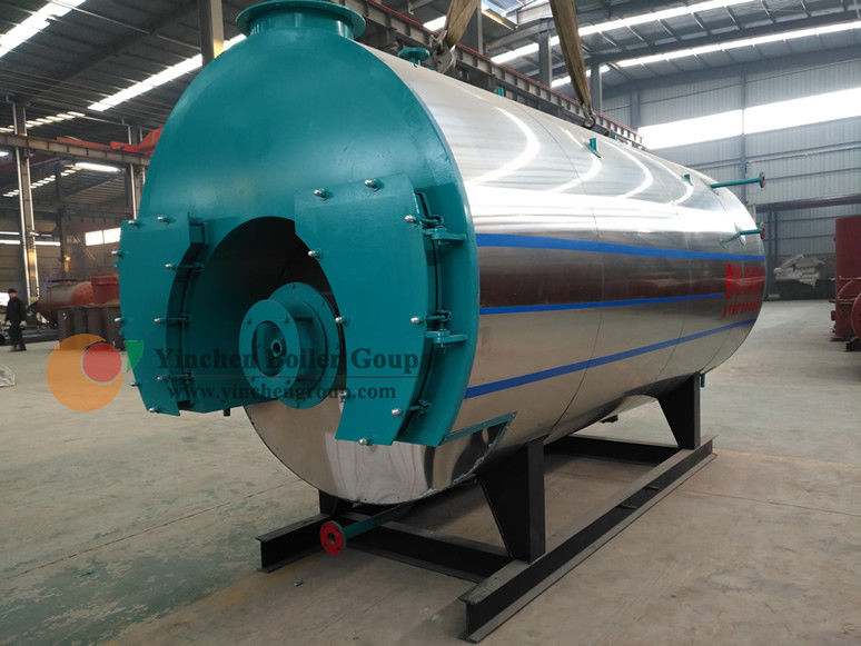 Automatic Horizontal Oil Fired Steam Boiler , Low Pressure Hot Water Boiler