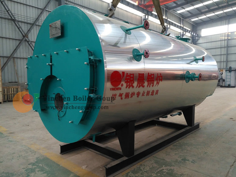 Most Efficient Natural Gas Boiler Furnace 3 Pass Fire Tube Boiler ISO SGS CE
