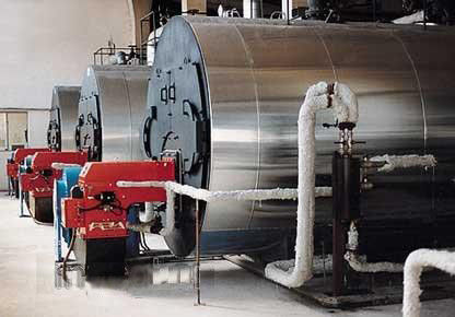 1T to 20T Industrial Steam Boilers , Horizontal Fire Tube Boiler Stainless Steel Package