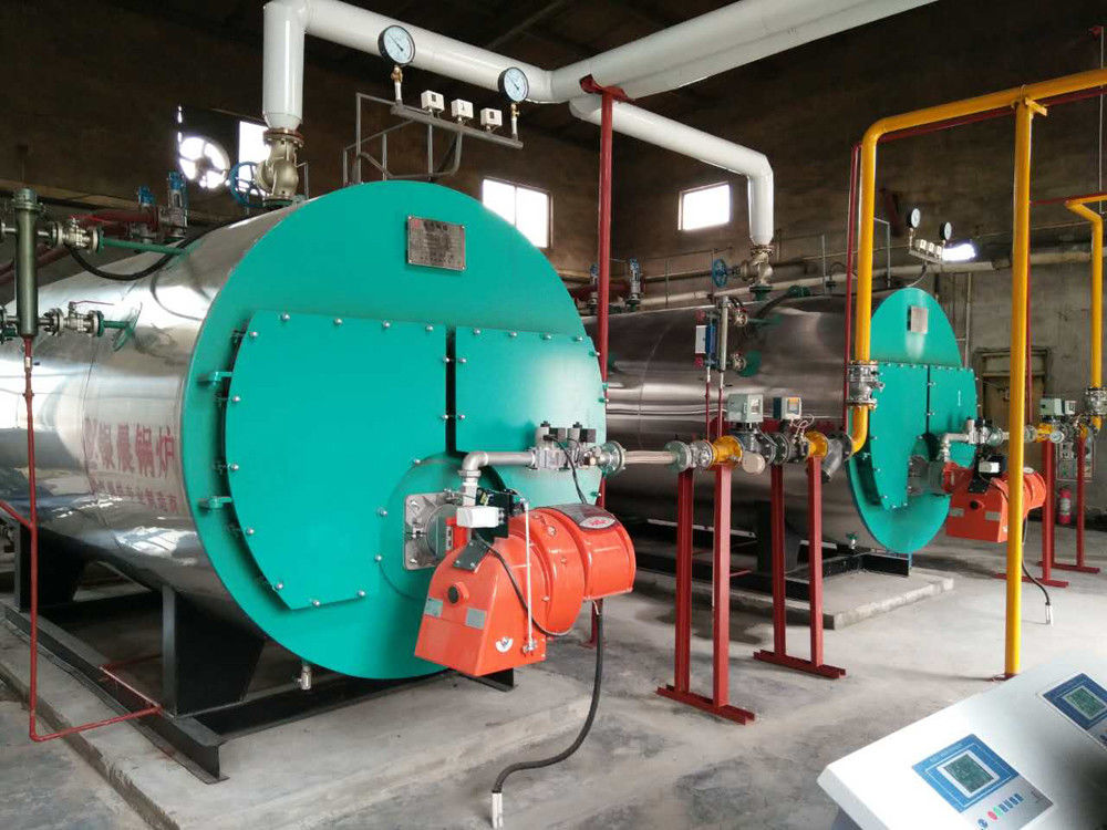 Automatic Horizontal Fire Tube Boiler / Propane Fired Steam Boiler For Textile Mill