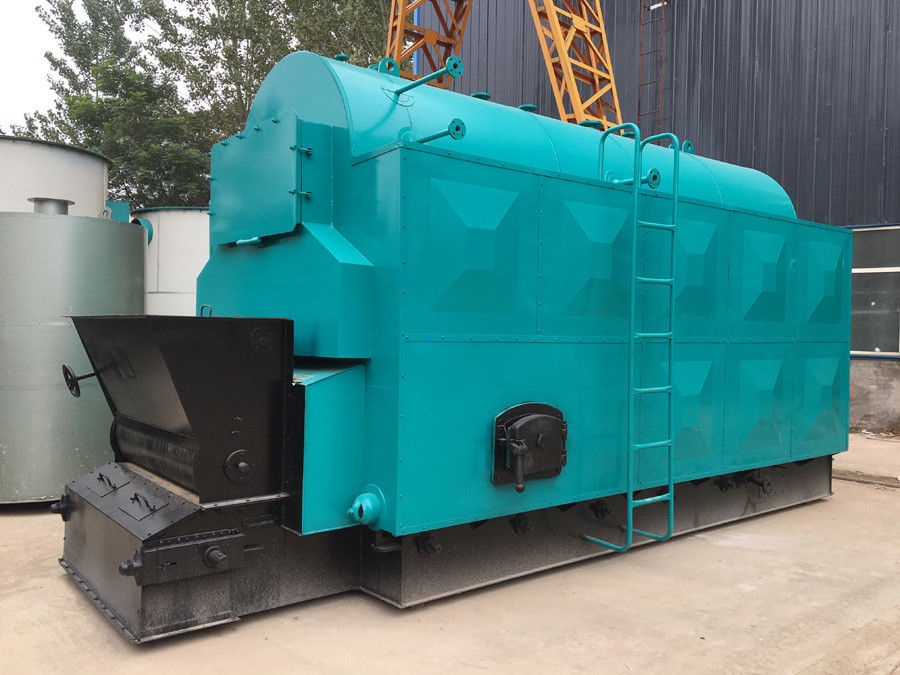 The new smokeless steam boiler is environmentally friendly 