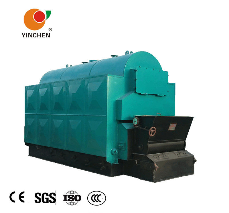 Industrial Fixed Grate Wood Chip Steam Boiler Three Pass For Medicine Industry