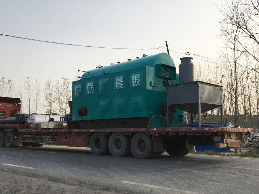 Full Automatic Coal Fired Steam Boiler / Moving Grate Industrial Heating Boilers