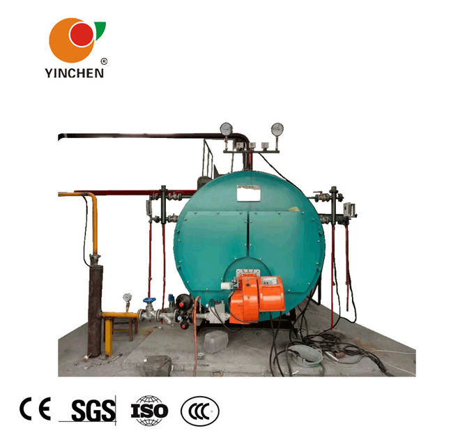Pharmaceutical Industry Gas Fired Steam Boiler 1-2.5Mpa Rated Steam Pressure