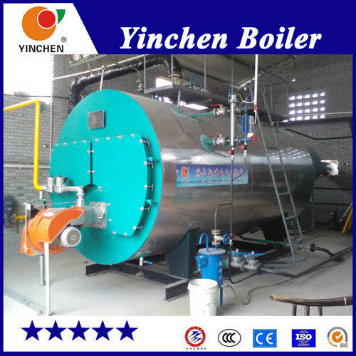 1000Kg/Hr Oil Diesel Fuel Industrial Fire Tube Steam Boiler For Dry Cleaning Machine