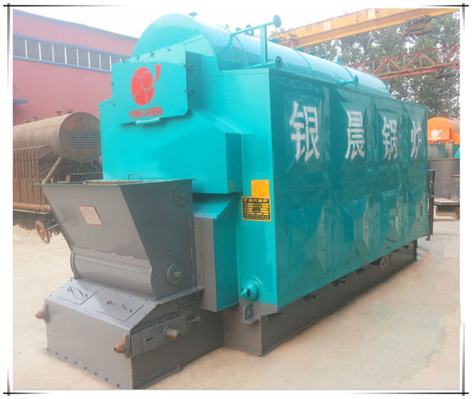 Yinchen DZH Series Fire and Water Tube Coal Wood Pellet Steam Boiler for Textile Industry