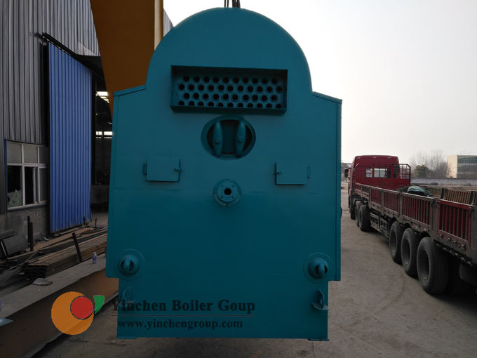 DZL 1-20 t/h 1.0-1.25mpa steam temperature 184-194C there return water and fire tube chain grate coal fired steam boiler
