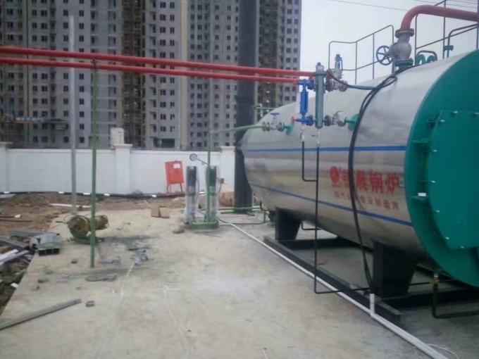 Horizontal 3 Pass Industrial Steam Boilers For Paper Box Carton Factory