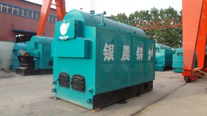 Horizontal Coal Fired Steam Boiler , DZH Series Industrial Biomass Boiler