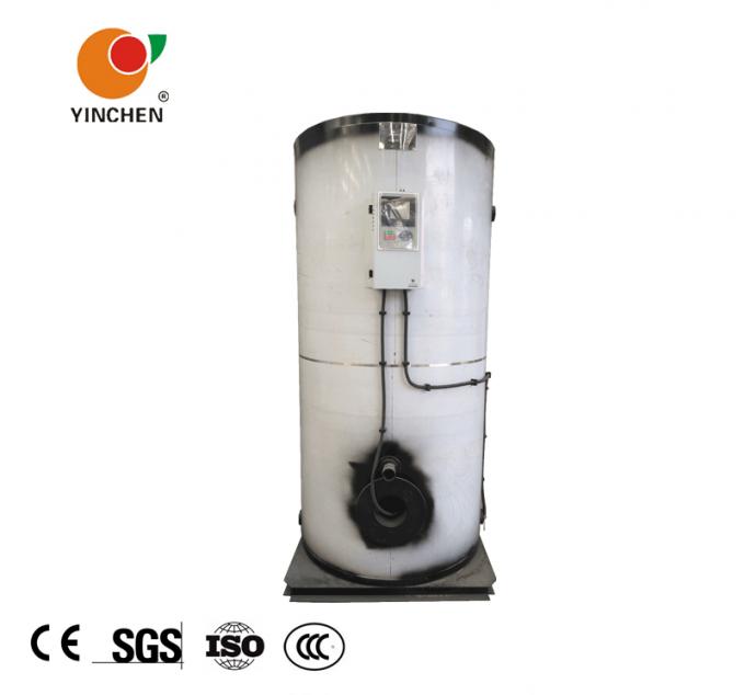 Ironing Washing Vertical Steam Boiler LHS Natural Gas Or Diesel Oil Fired