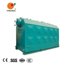 Horizontal Coal Fired Hot Water Boiler / Biomass Boiler Efficiency 1.25 Mpa