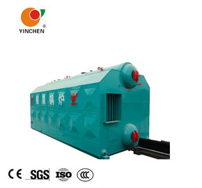 Horizontal Coal Fired Hot Water Boiler / Biomass Boiler Efficiency 1.25 Mpa