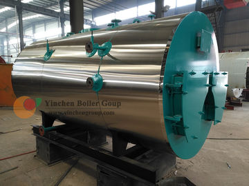 High Efficiency Oil Fired Hot Water Boiler Three Pass Structure 0.1- 20 Tons