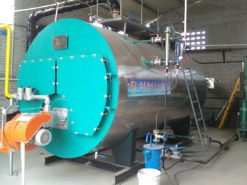 Smoke Pipe Automatic Steam Boiler Machine , High Efficiency Steam Boiler