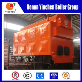 Wood Or Coal Fired Steam Boiler , Moving Grate Boiler 0.7 -1.25 Mpa Pressure