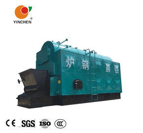 Three Return Biomass Steam Boiler / Wood Fired Industrial Boilers Alcohol Distillation Usage