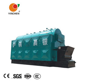 Three Return Biomass Steam Boiler / Wood Fired Industrial Boilers Alcohol Distillation Usage