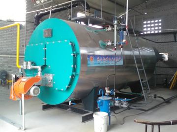 High Efficiency Light Oil Fired Heating Boilers For Dry Cleaning Machine 4000kg/H