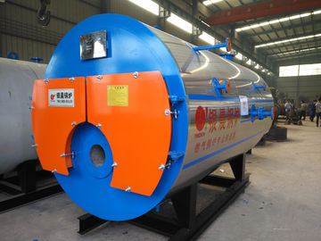 High Efficiency Oil Fired Hot Water Boiler Three Pass Structure 0.1- 20 Tons