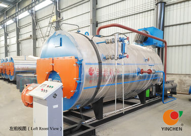 High Efficiency Oil Fired Hot Water Boiler Three Pass Structure 0.1- 20 Tons