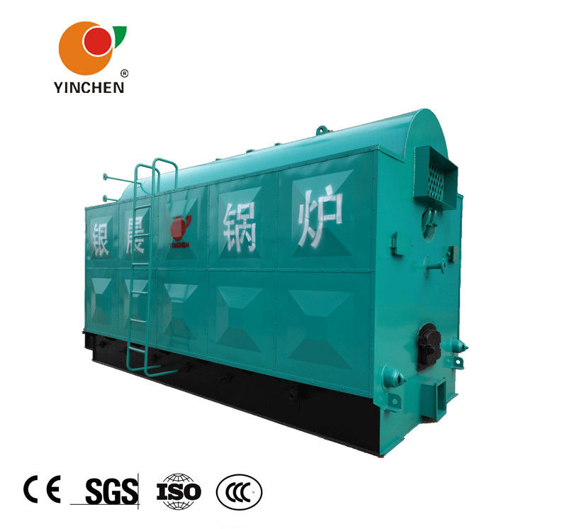 Low Pressure Wood Pellet Steam Boiler For Textile Industry 0.7 -2.5 Mpa