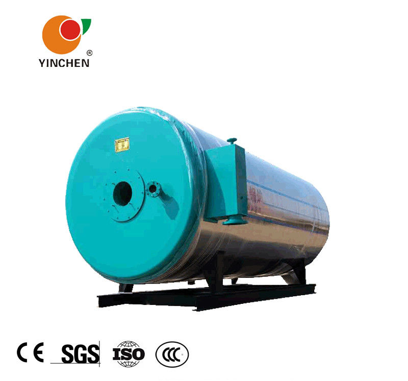 Diesel Natural Gas Fired Thermic Fluid Boiler Horizontal 0.6 Mpa 320C Blue Red Color