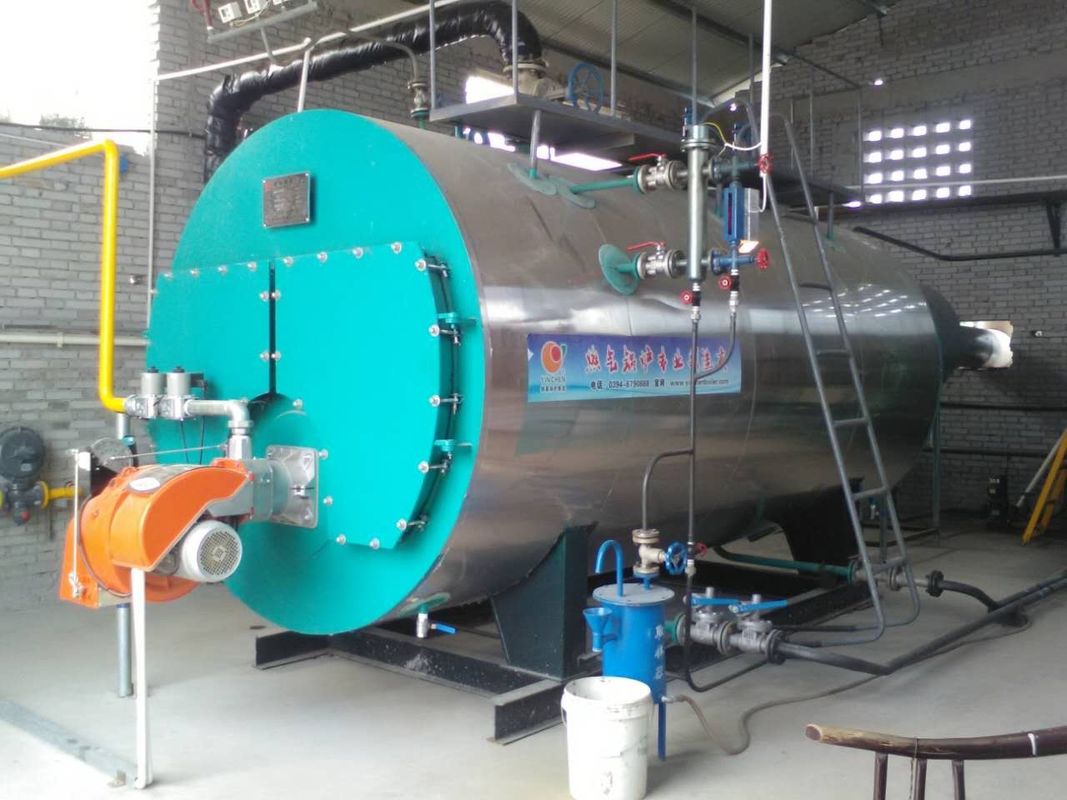 High Efficiency Light Oil Fired Heating Boilers For Dry Cleaning Machine 4000kg/H