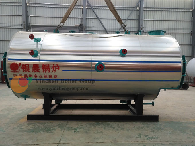 china boiler manufacturer ZWNS type fire tube gas fired water boiler