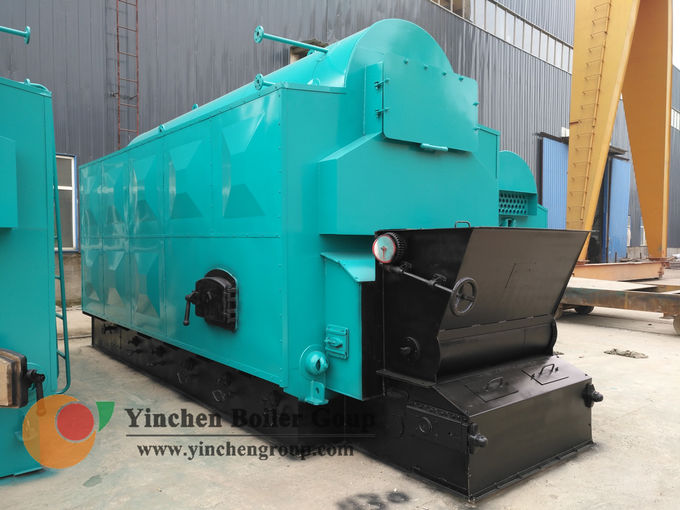 DZL series steam output temperature 184-194C horizontal there return water and fire tube chain grate coal fired boiler